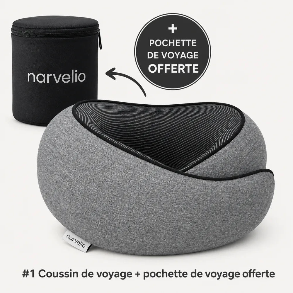 Narvelio® - oreiller de voyage