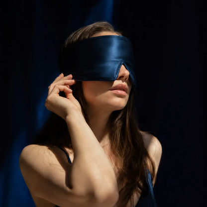 Masque de sommeil en soie