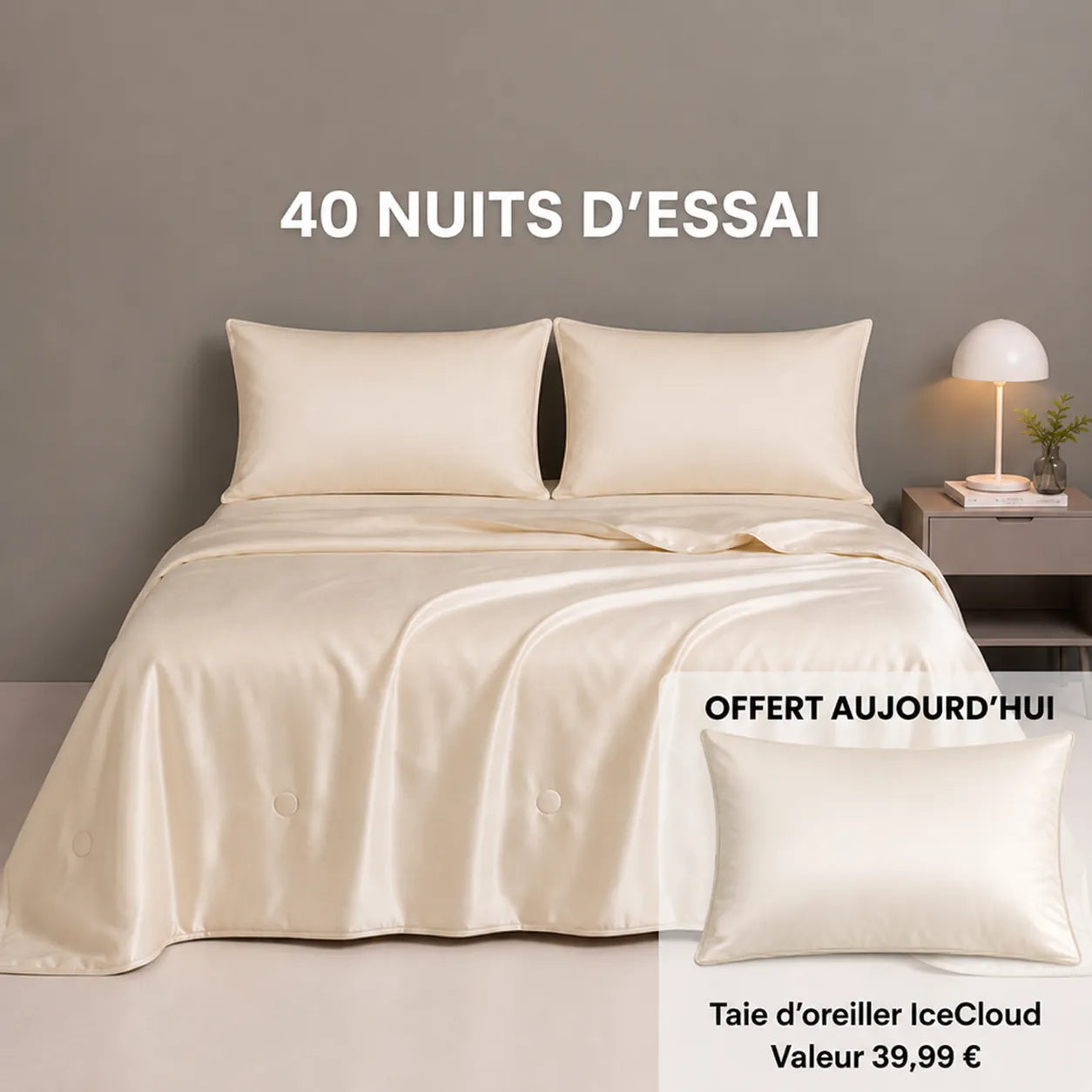 Narvelio®  - couverture rafraichissante pour les chaudes nuits d'été