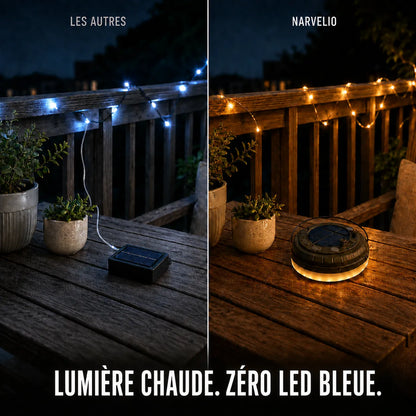 Narvelio® - Guirlande lumineuse solaire