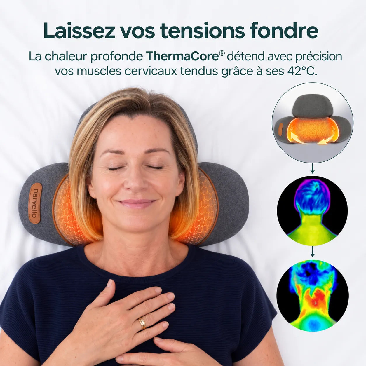 Chaleur profonde à 42 °C