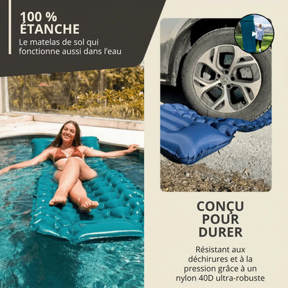 Matelas de couchage ultraléger et compact – idéal pour vos déplacements