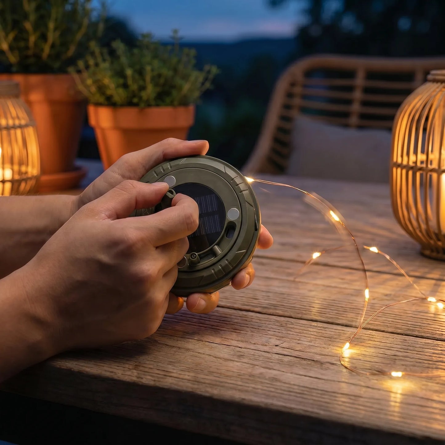 Narvelio® - Guirlande lumineuse solaire